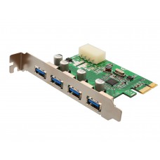 4 Port USB 3.0 PCI-e x1 Card - SD-PEX20133